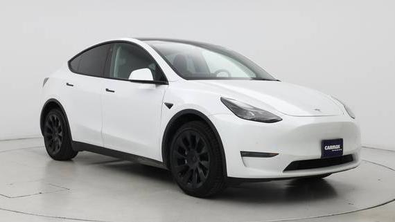 TESLA MODEL Y 2022 7SAYGDEE6NF555797 image